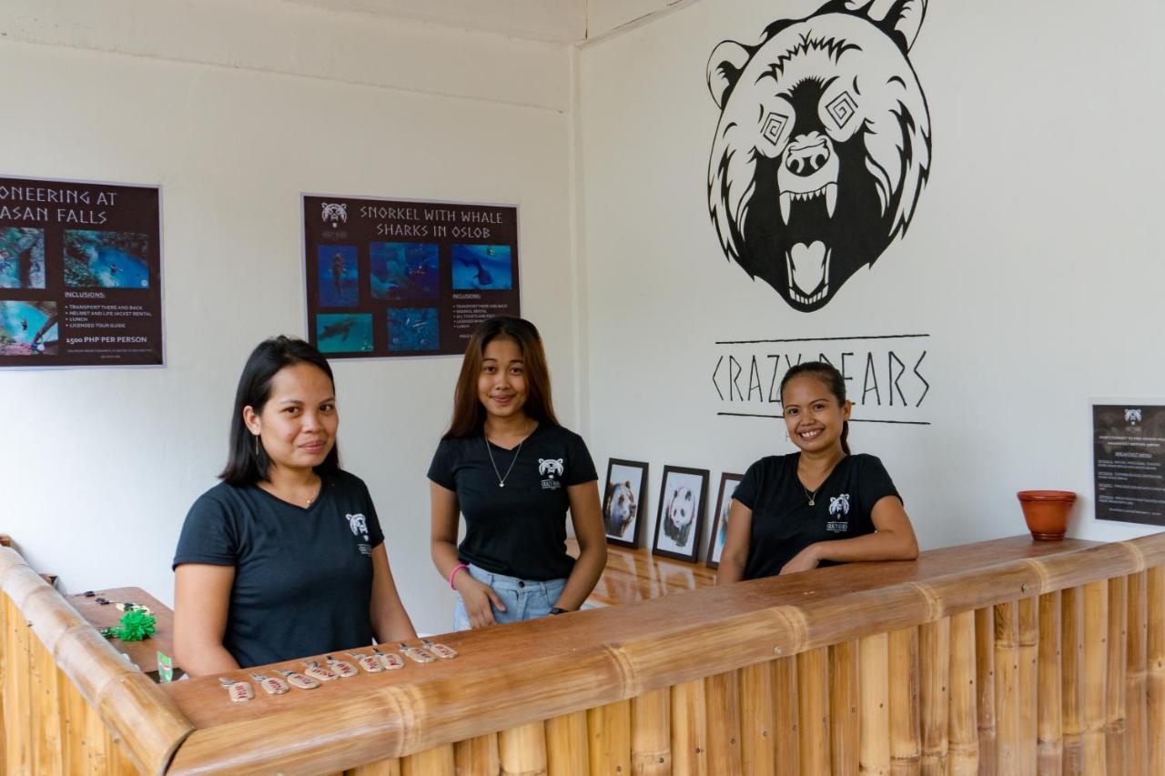 Crazy Bears Hostel Moalboal Exterior foto